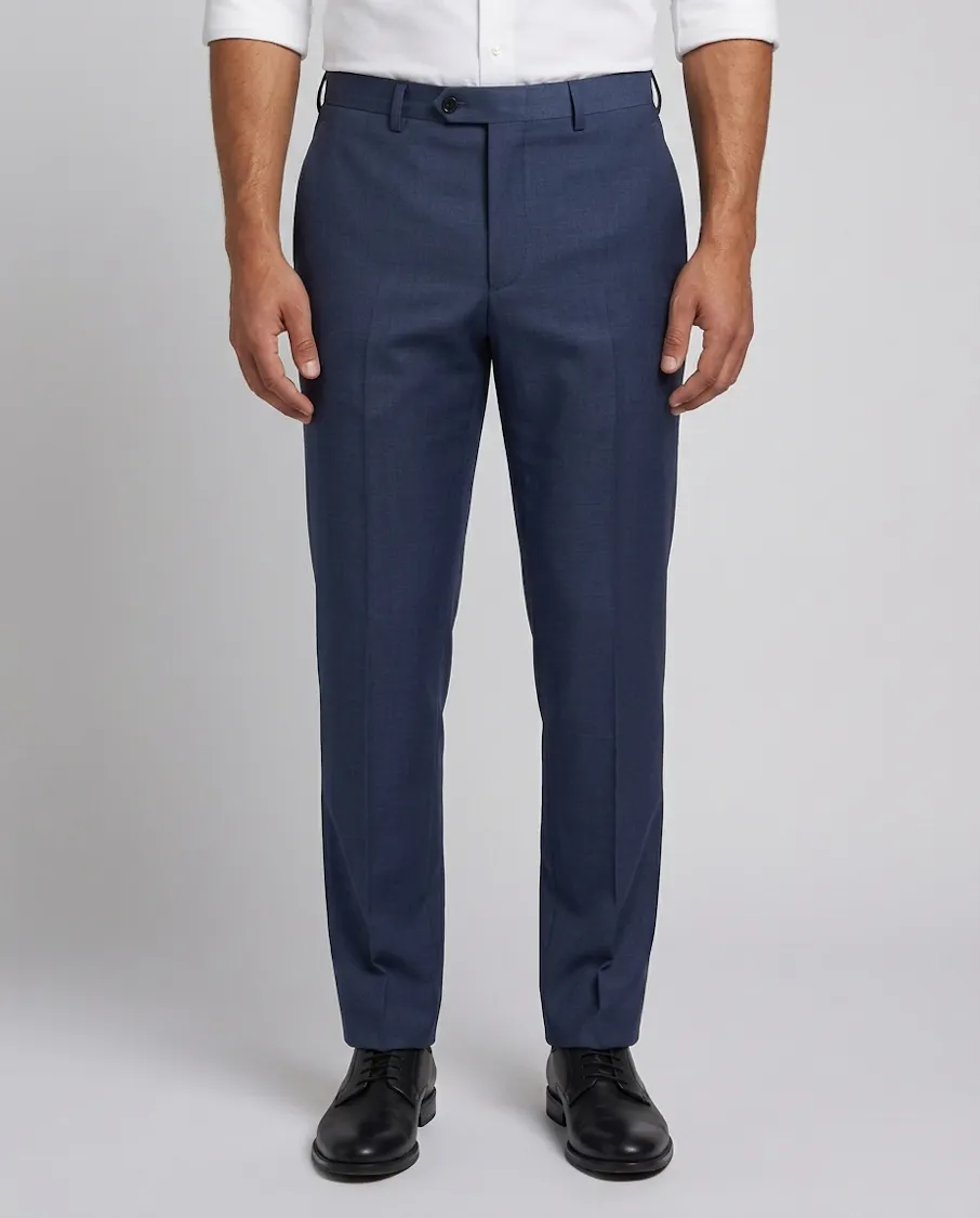 Hordern Blue Wool Pants