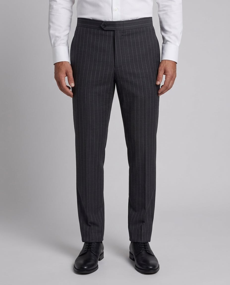 The Mauricio Black Australian Merino Wool Suit — photo 5