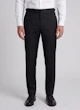 Mitsuki Black Wool Trouser — photo 1