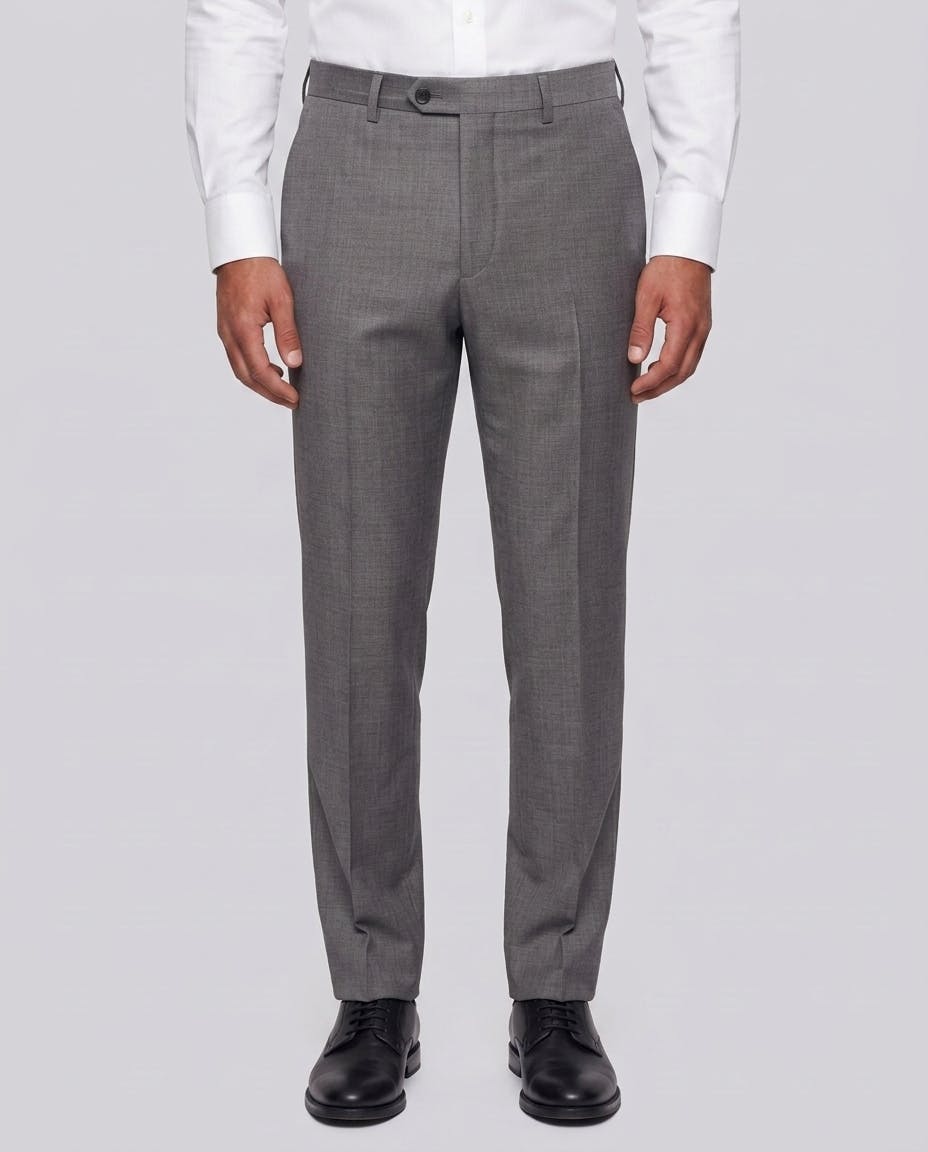 The Modena VBC Grey Wool Pants — photo 1