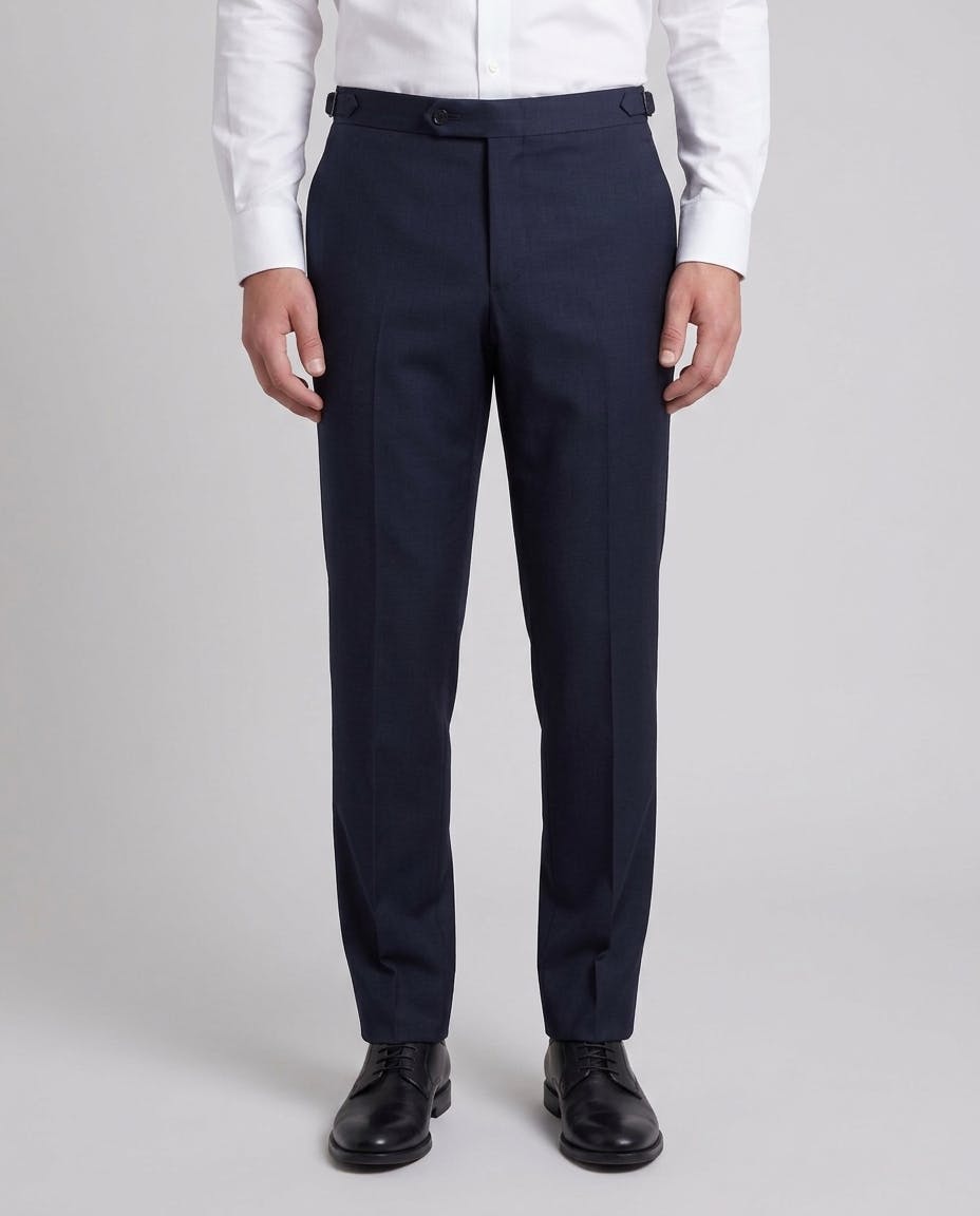 The Royston Navy Plain Pants — photo 1