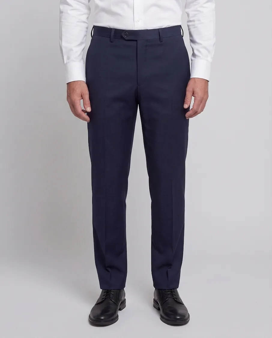 The Tetbury Navy Plain Pants