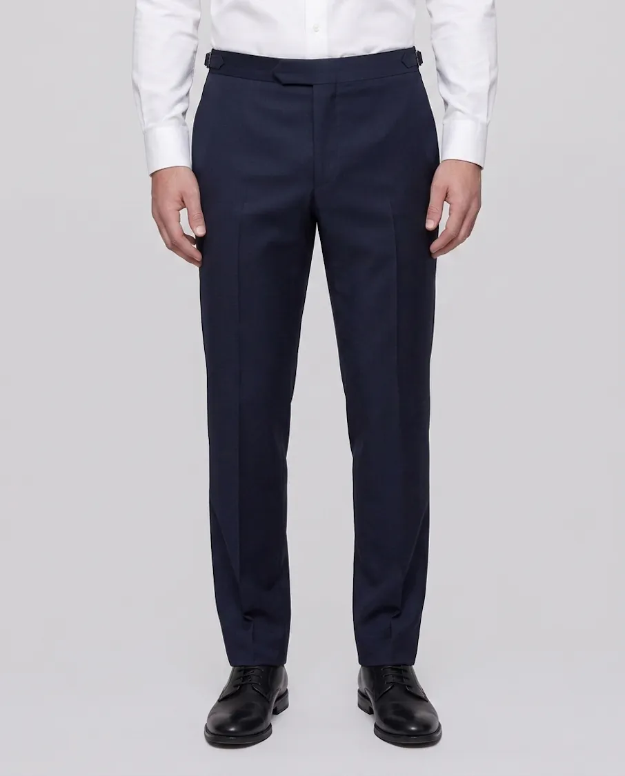 Vade Navy Wool Pants