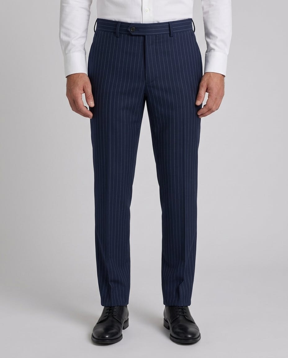 The Zuccarelli Navy Pinstripe Business Suit — photo 5