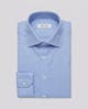 the-aristotle-blue-textured-cotton-shirt