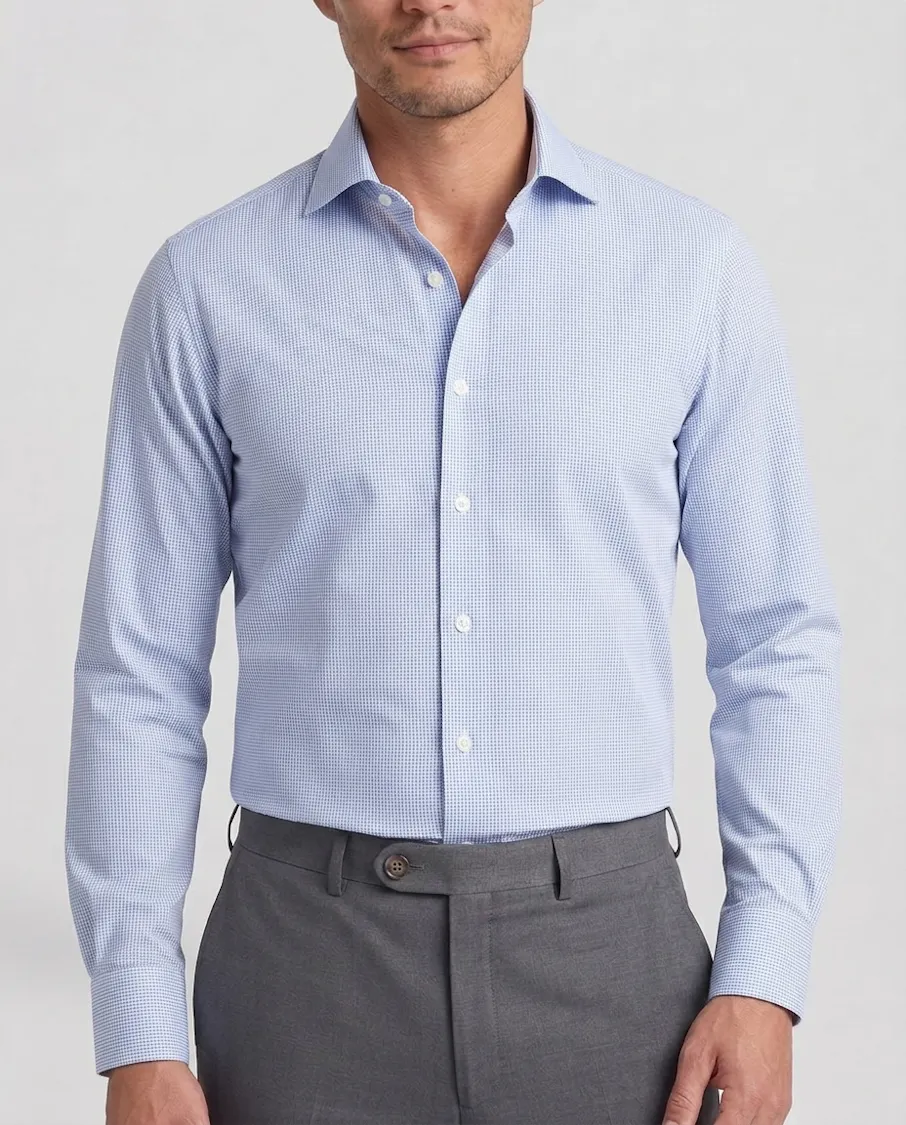 the-austen-blue-and-white-pincheck-cotton-shirt