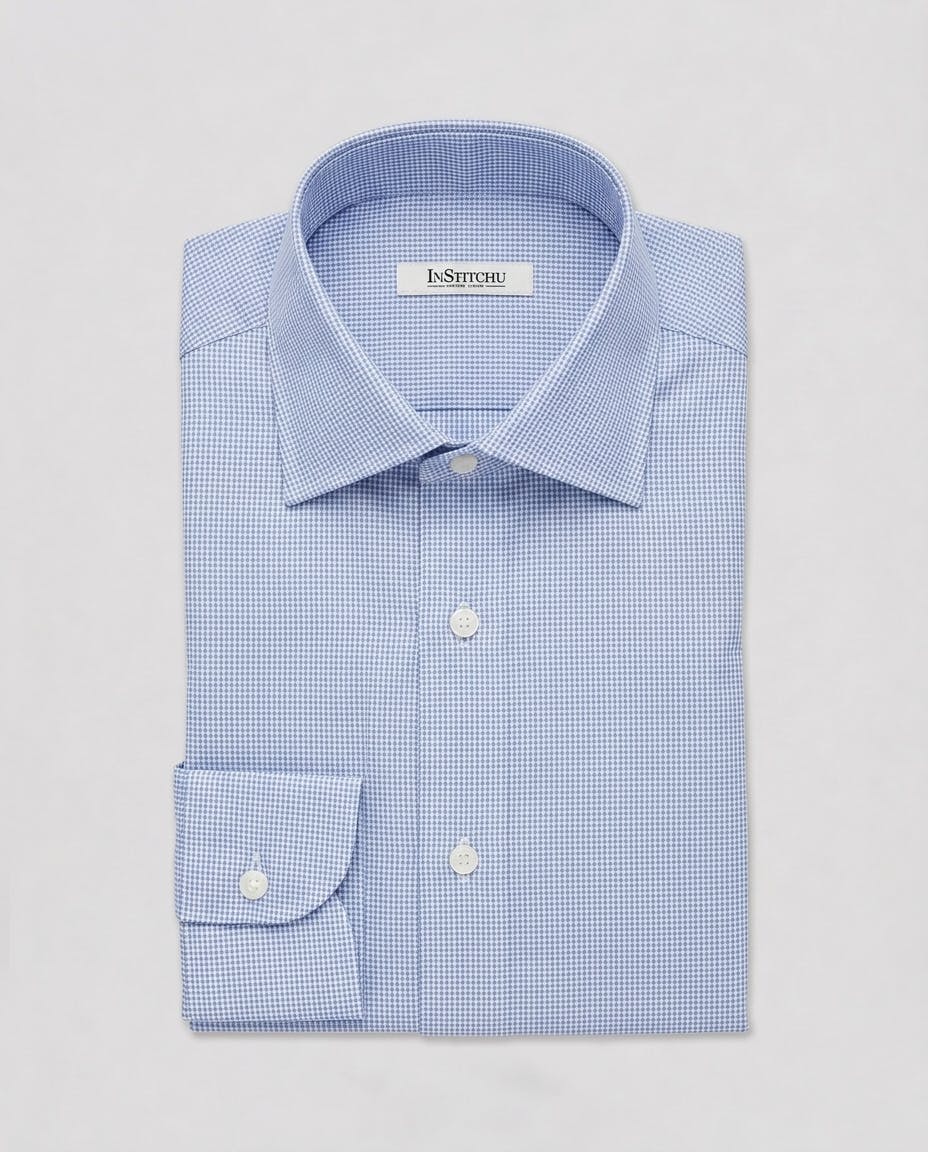 the-austen-blue-and-white-pincheck-cotton-shirt