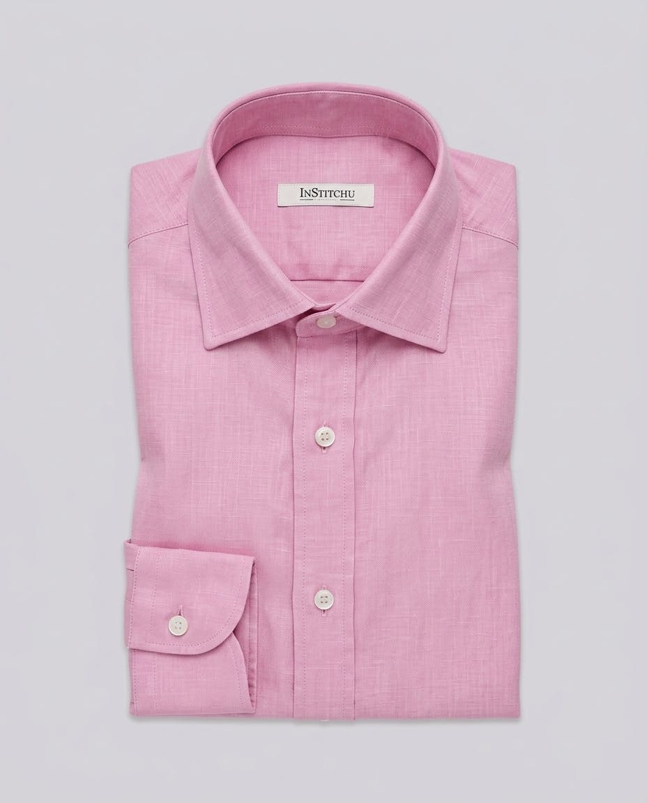 the-balzac-pink-cotton-linen-blend-shirt