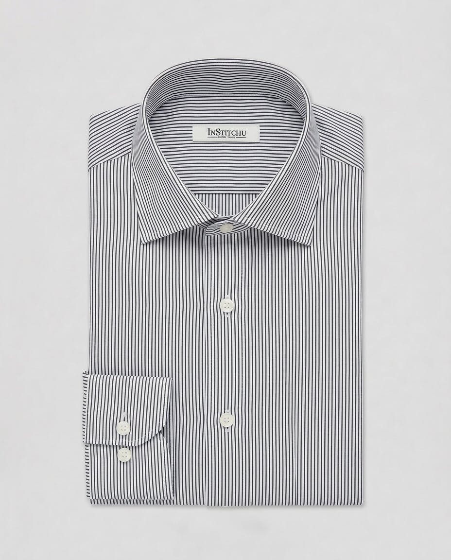 the-carre-black-and-white-striped-cotton-shirt