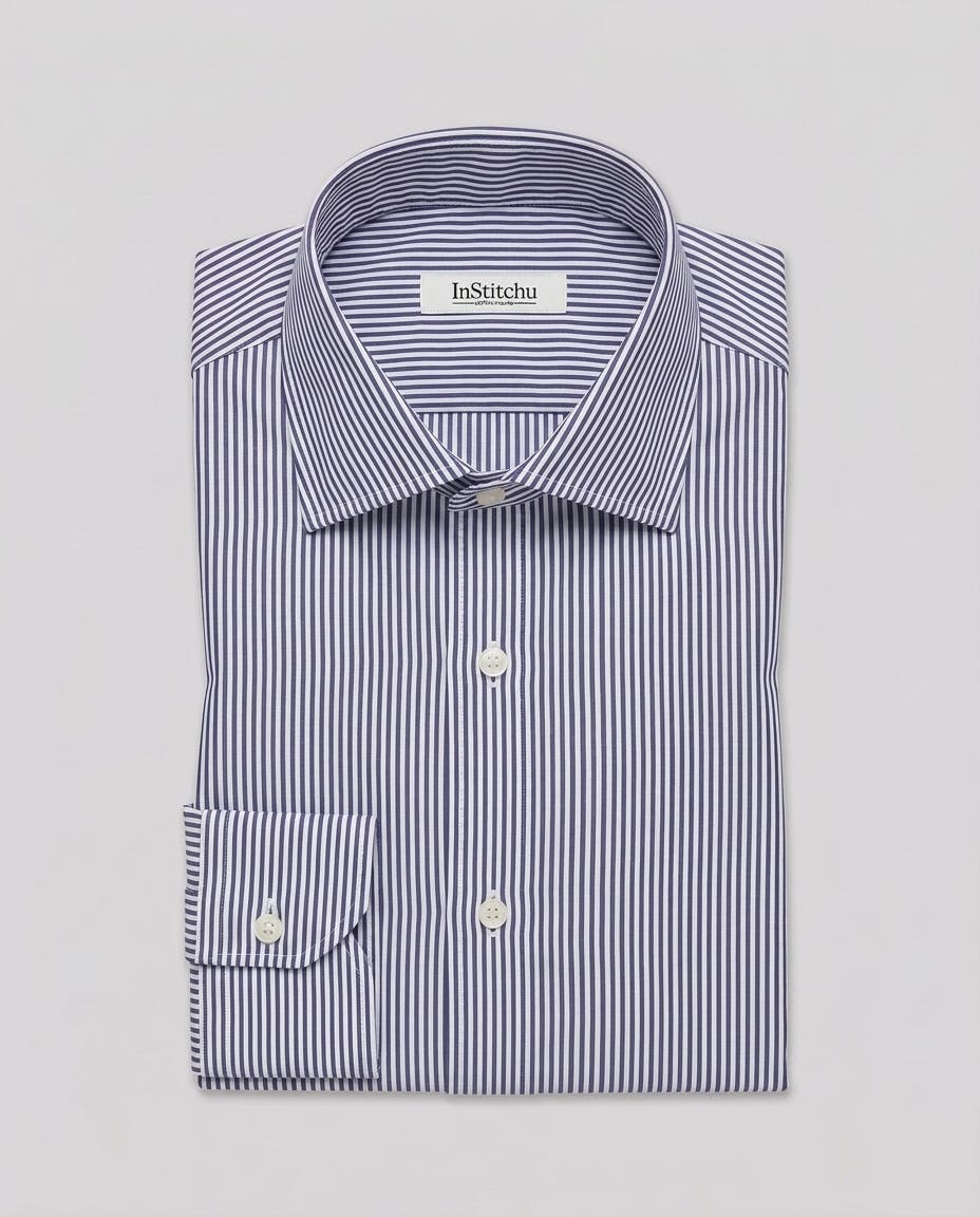 the-coates-navy-and-white-striped-cotton-shirt
