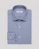 the-emerson-navy-and-white-dobby-cotton-shirt