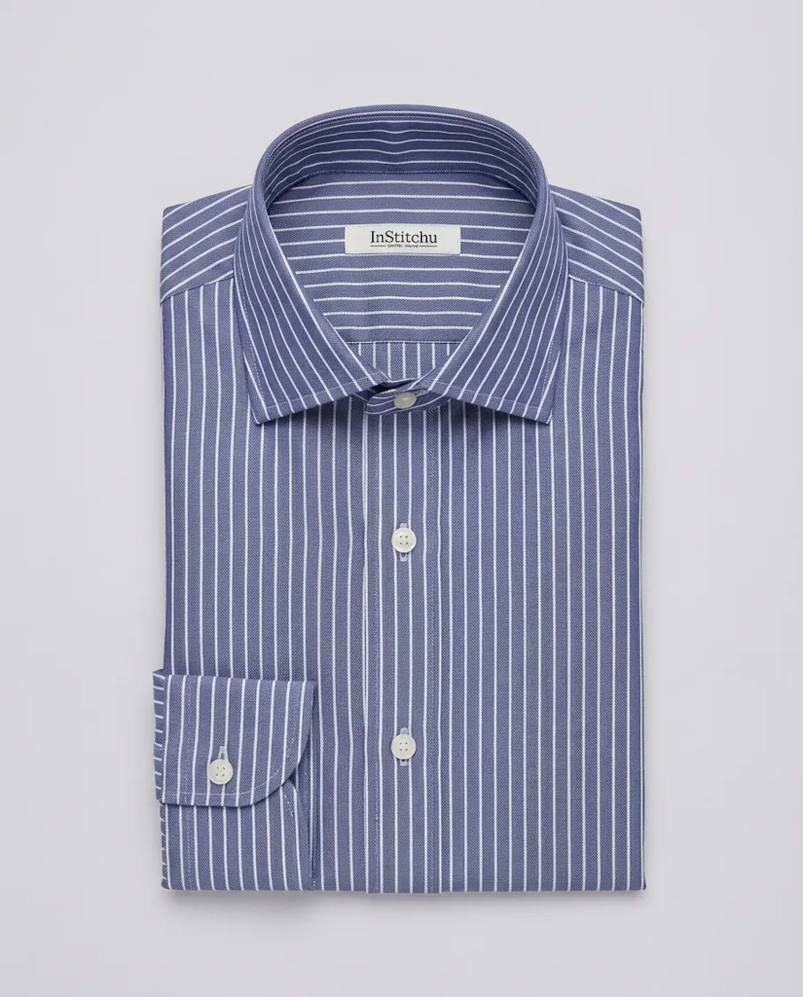 the-herzl-navy-and-white-striped-cotton-shirt