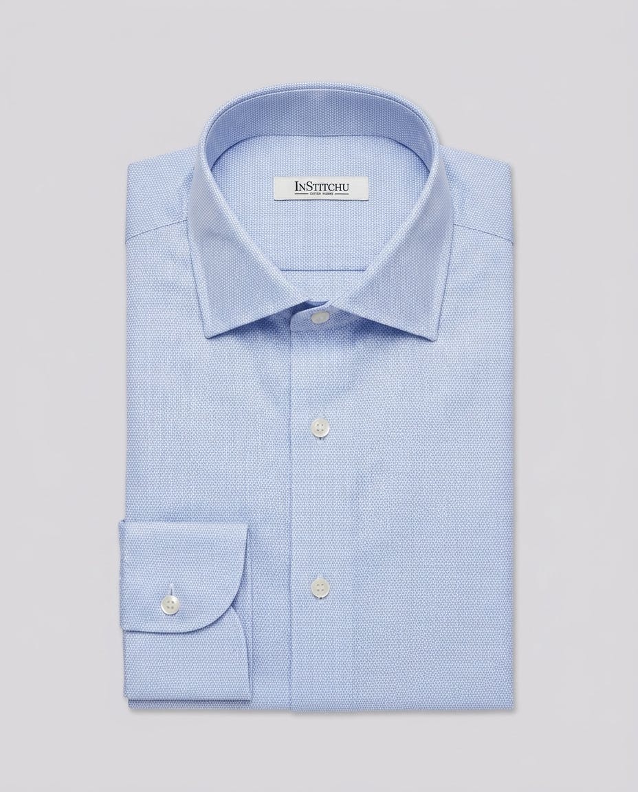 the-hobbes-blue-dobby-non-iron-cotton-shirt