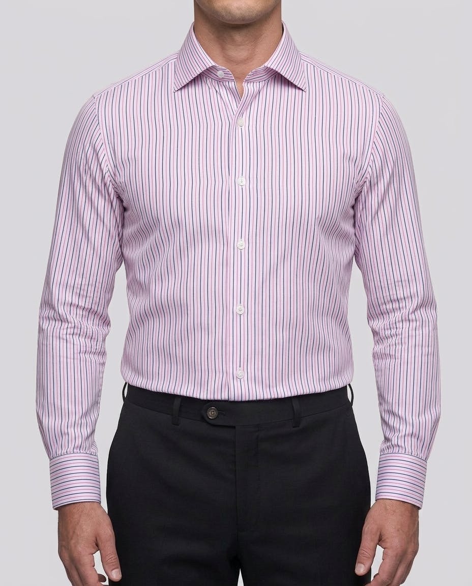 the-howard-pink-and-navy-striped-cotton-shirt