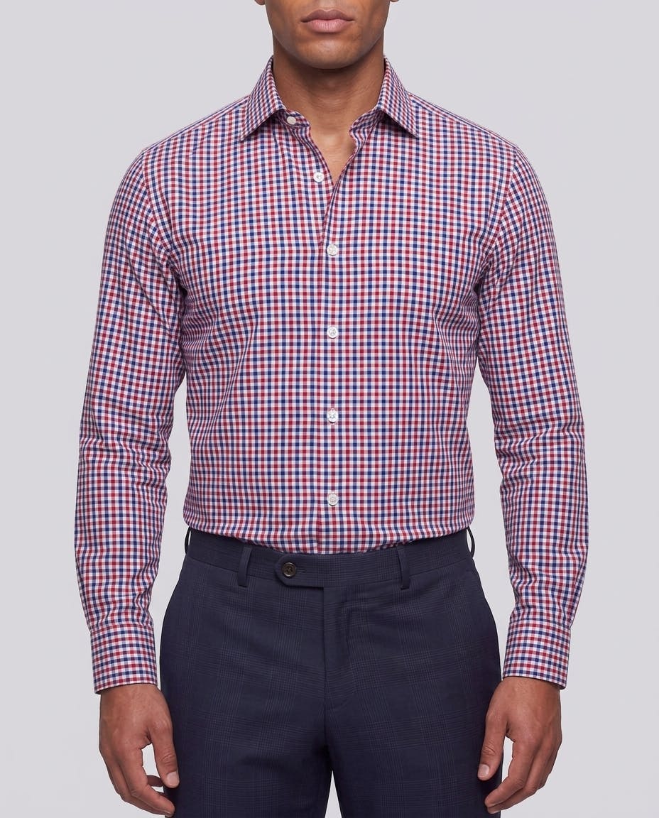 the-kure-red-white-and-blue-check-shirt