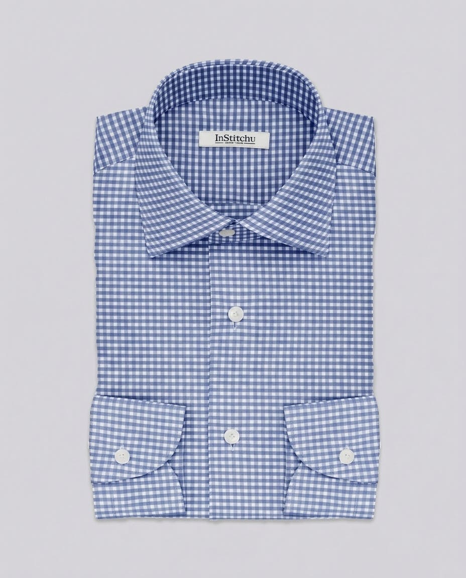 the-milton-blue-and-navy-plaid-cotton-shirt