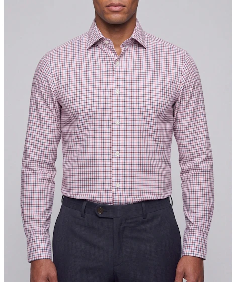 the-ovid-red-and-navy-tattersall-cotton-shirt