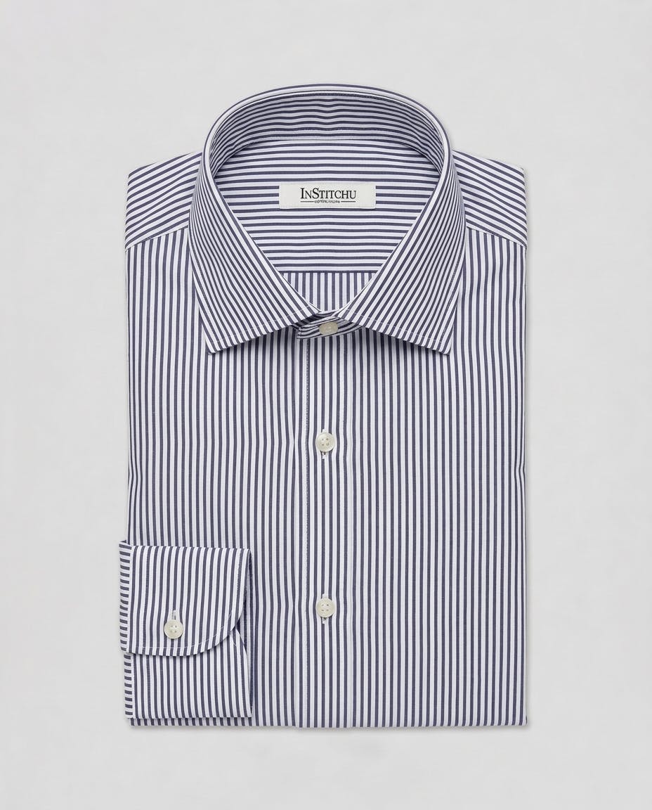 the-pope-navy-and-white-striped-cotton-shirt