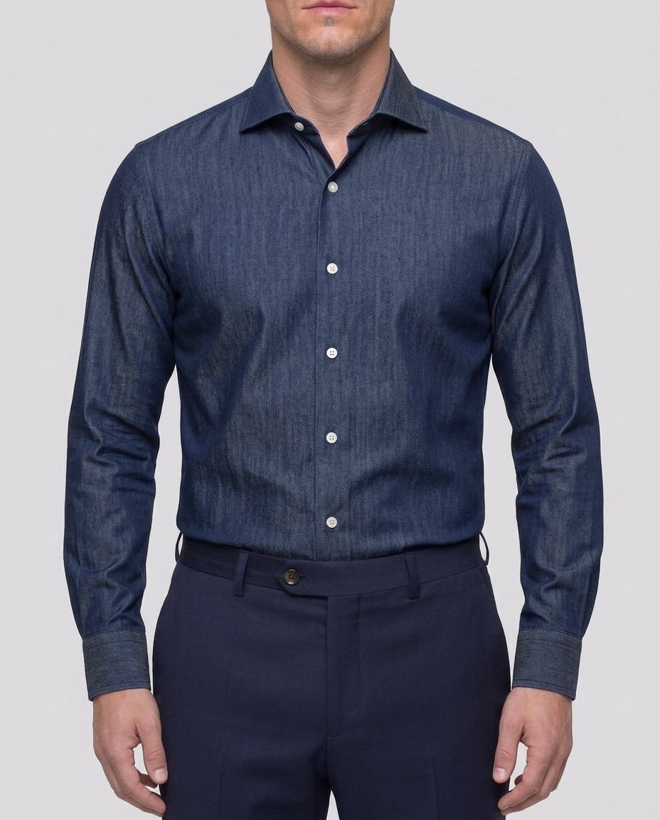 the-roosevelt-dark-blue-denim-cotton-shirt