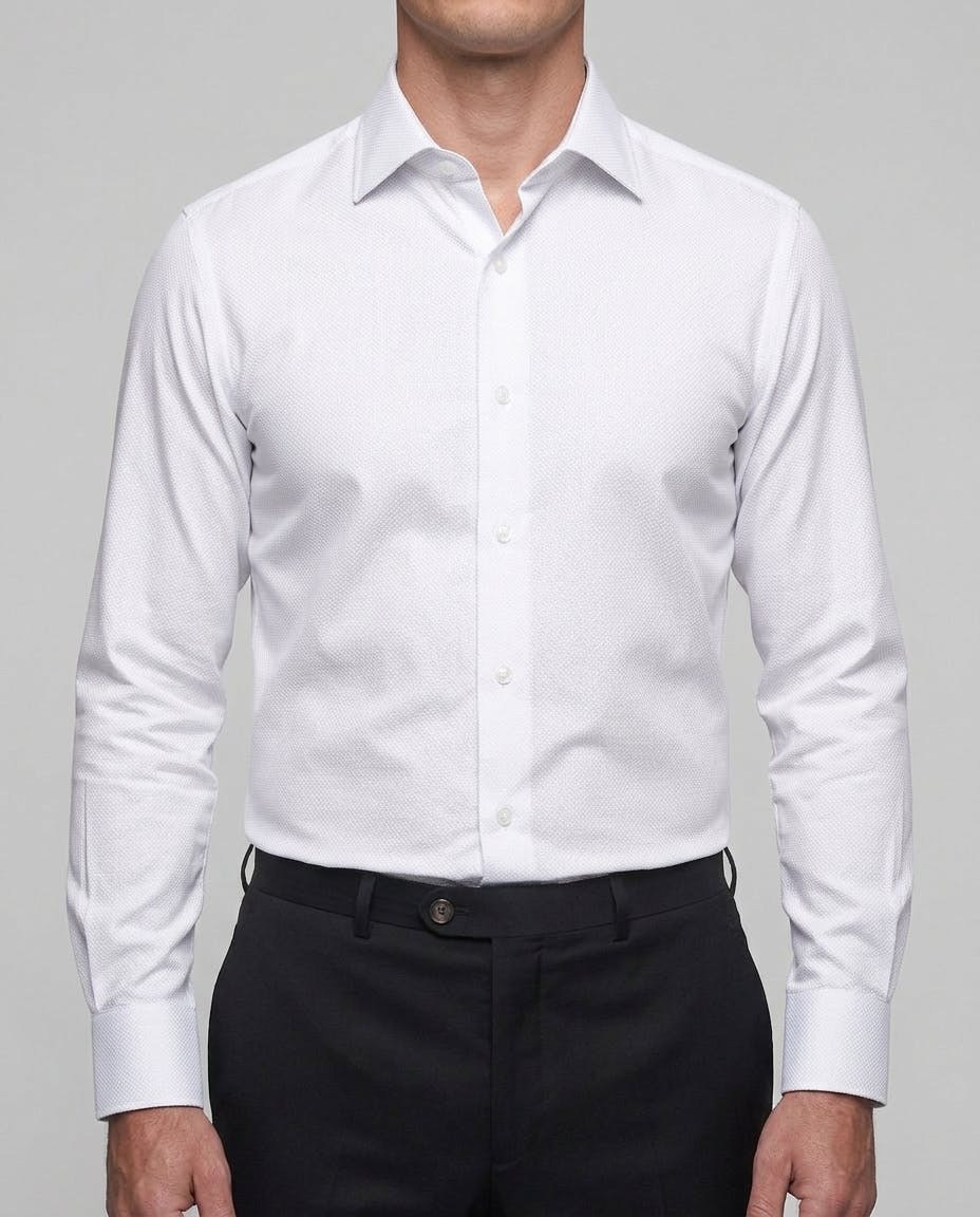 the-ruskin-white-dobby-non-iron-cotton-shirt