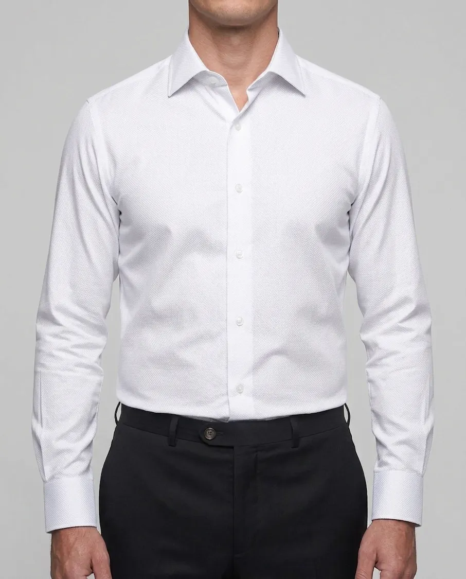 the-ruskin-white-dobby-non-iron-cotton-shirt