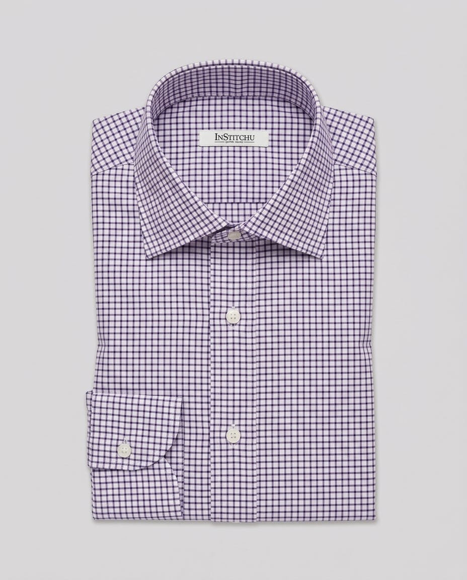 the-tolstoy-purple-and-navy-tattersall-cotton-shirt