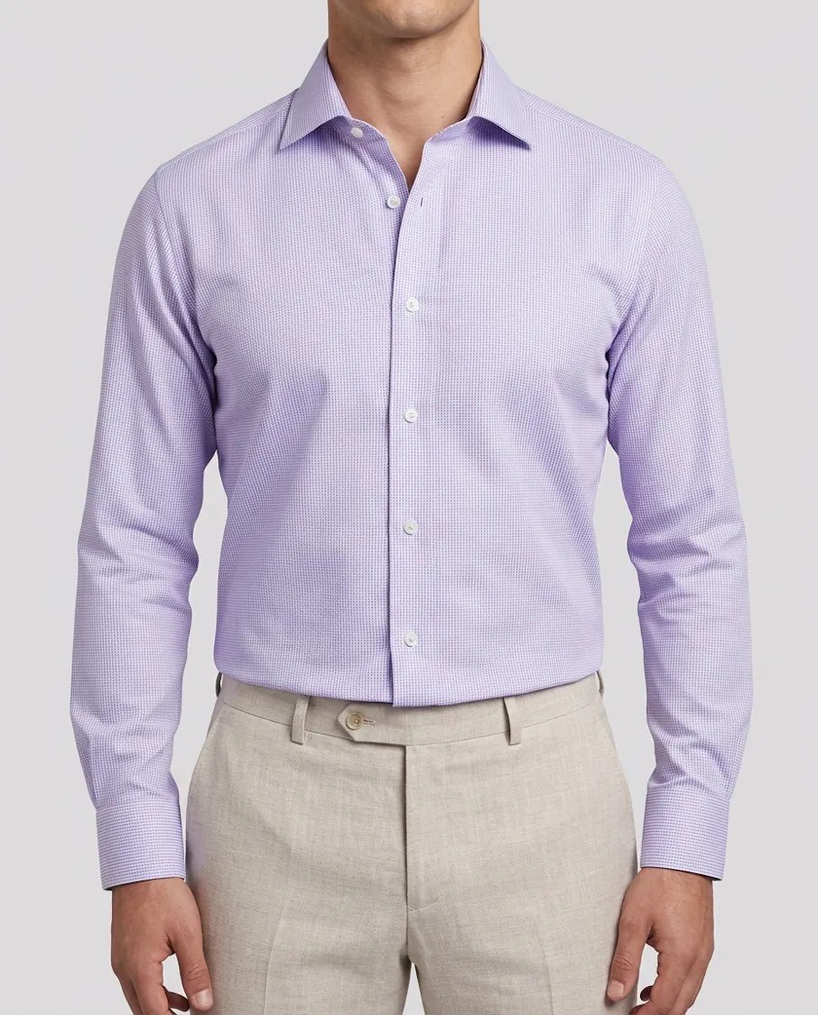 the-twain-violet-pincheck-cotton-shirt