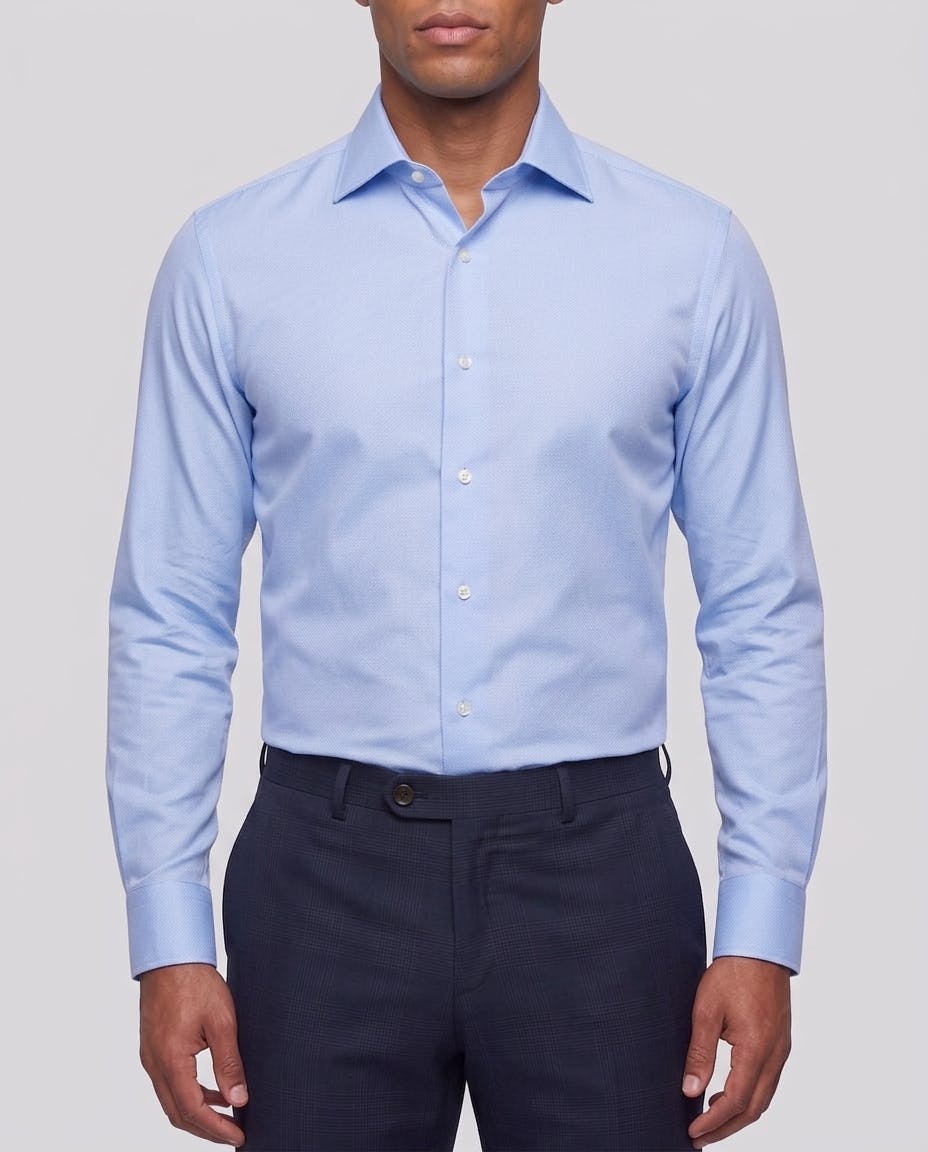 the-verne-sky-blue-dobby-non-iron-cotton-shirt