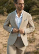 Bargara Beige Cotton Suit — photo 1