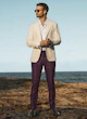 Palm Beige Linen Mission Plum Wool / Linen Suit — photo 2