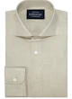InStitchu Collection Cream and Light Grey Crosshatch
