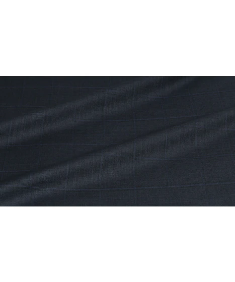 Navy Check Jacket