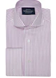 InStitchu Collection Berry Purple Thin Smart Striped
