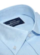 InStitchu Collection Sky Blue Linen Button Down Shirt