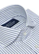 InStitchu Collection Pale Indigo Smart Striped