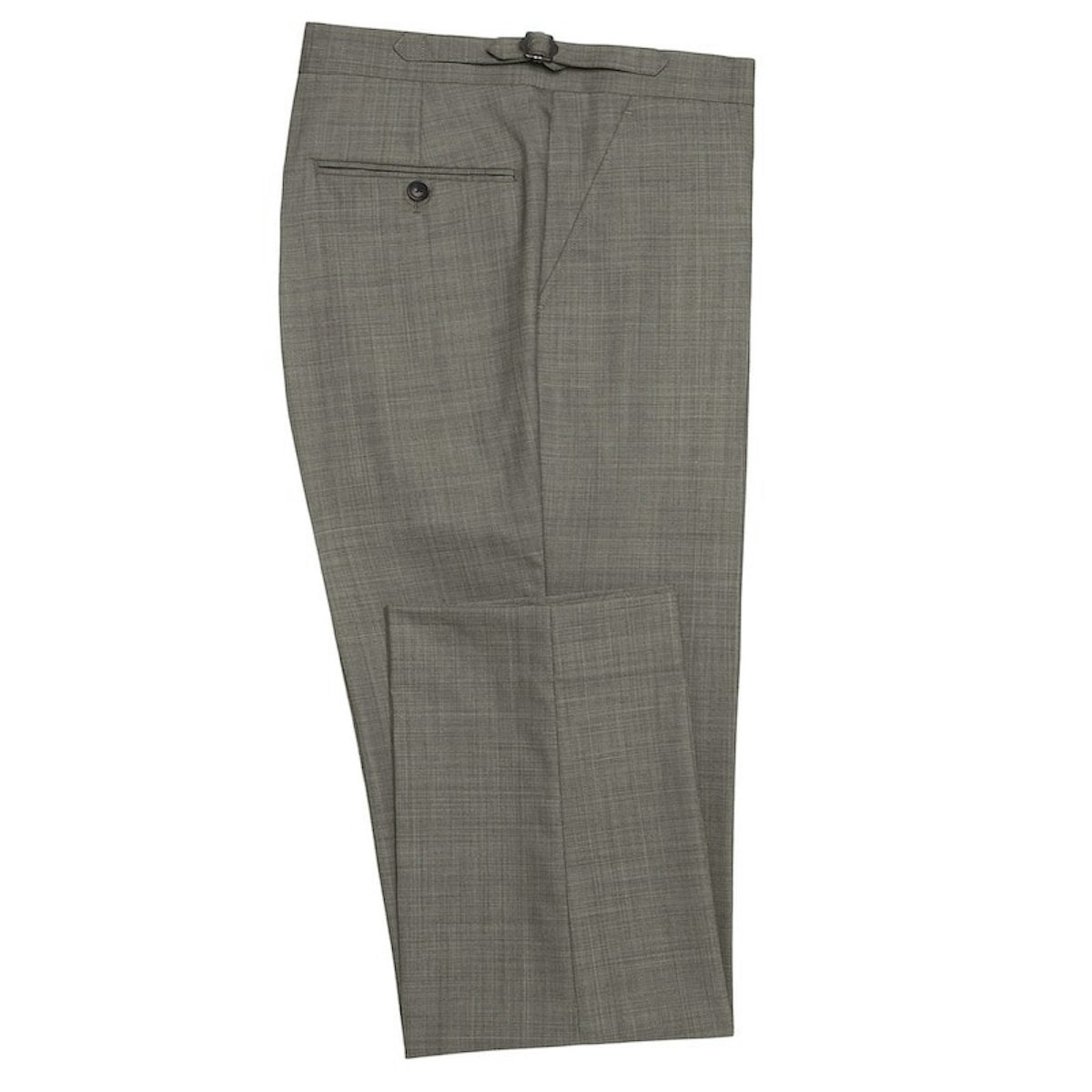 The Macquarie Dark Beige Flannel Pants | Men's Custom Pants | InStitchu