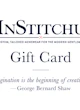 InStitchu Digital Gift Card $1500